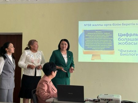 «Назарбаев Зияткерлік мектептері» ДДҰ Педагогикалық шеберлік  орталығының ұйымдастыруымен курс өткізілді