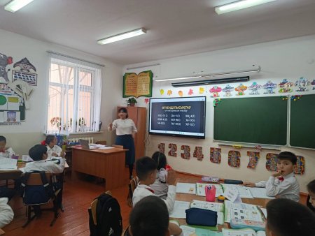 №58 жалпы білім беретін  орта мектебінде 26-30.01.26 аралығында 3 -сыныптар апталығы