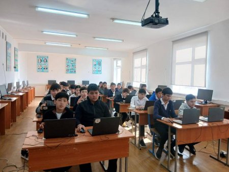 №58 жалпы орта білім беретін мектепте 30.01.2026ж оқушылардың функционалдық сауаттылығын анықтау мақсатында Bilimaap платформасында диагностикалық тестілеу өтті