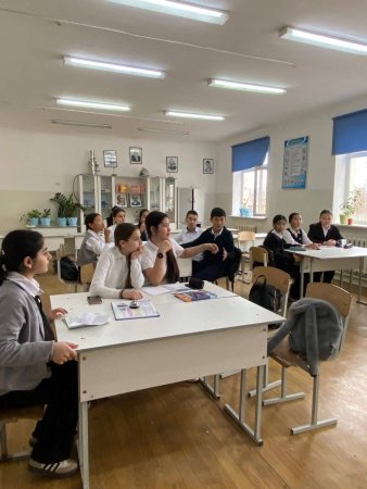 №58 жалпы орта білім беретін мектепте 10-20 ақпан аралығында «Биохимия әлемі: тіршілік пен заттар сырын ашу» тақырыбында химия – биология пәндері бойынша онкүндік өткізілуде